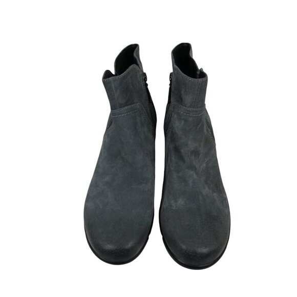 Propet Waverly Gray Suede Ankle Booties Size 10W(D) #1450 - Picture 8 of 9